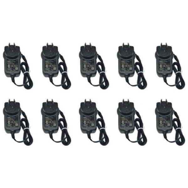 Pack 10 Fuentes 12v 3a Tira Led Cctv, Camaras, Modem Etc.