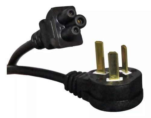 Cable Interlock Tipo trébol para Fuente de Notebook Homologado